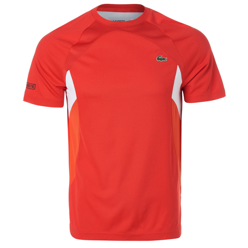 t shirt lacoste col rond homme