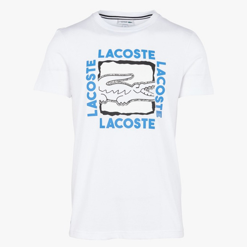 t shirt lacoste noir et blanc