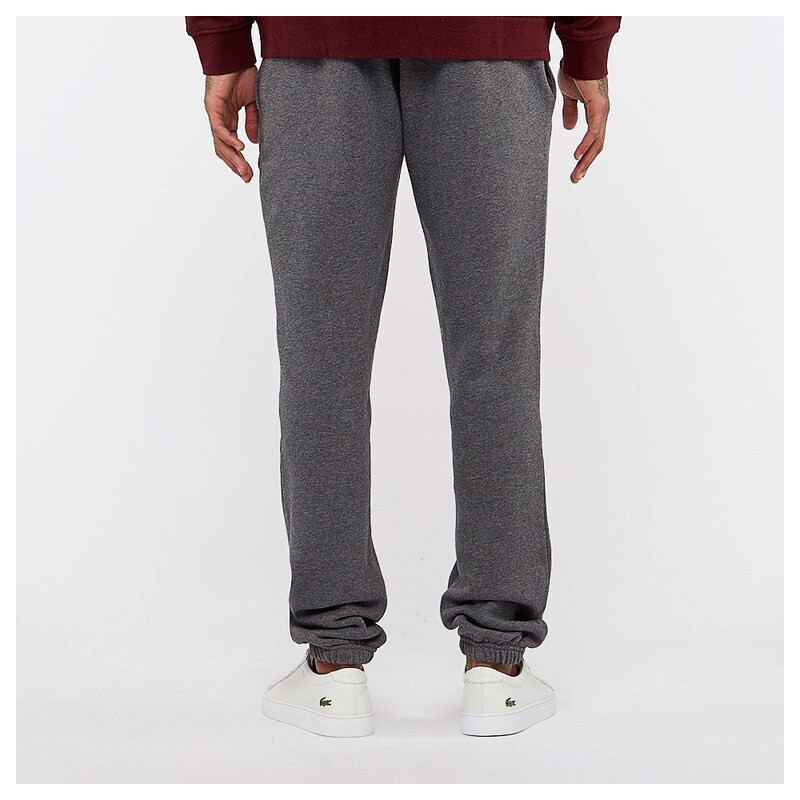 Pantalon de survêtement Tennis Lacoste SPORT gris fonce en molleton uni