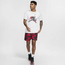 Short Nike Jordan Poolside noir/rouge