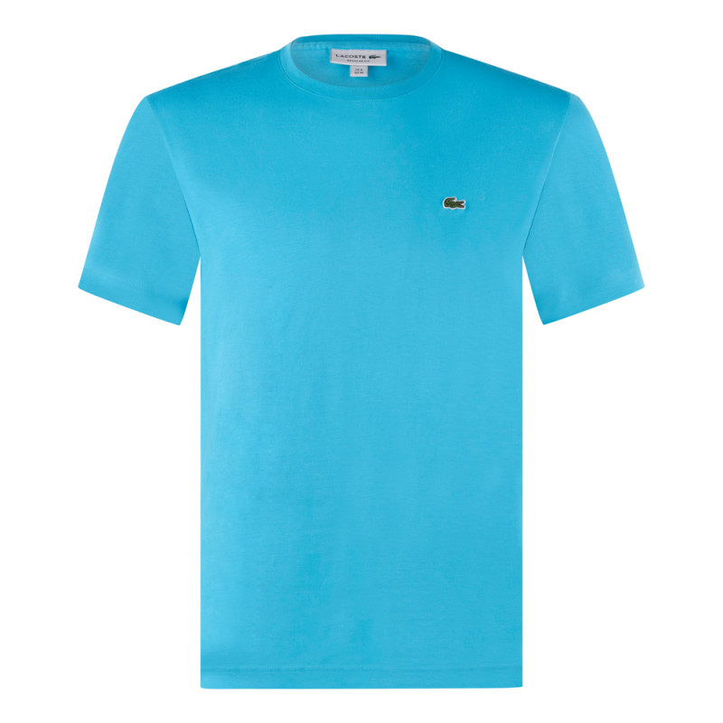 T-Shirt Lacoste en coton Bleu turquoise 