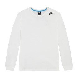 Tee-Shirt Nike 3D Blanc Manche Longue