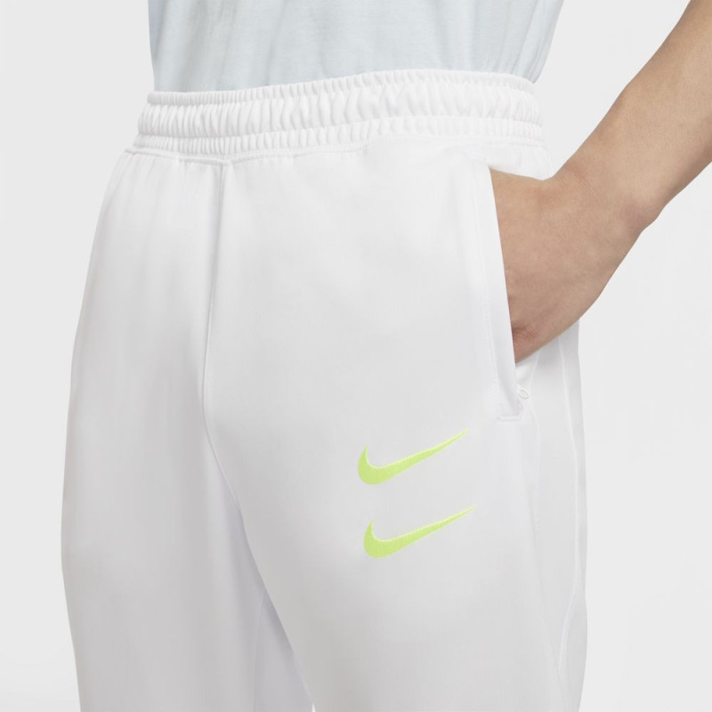 Pantalon Nike Sportswear Swoosh Polyknit Blanc
