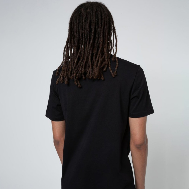 T-shirt Durmed_U211Hugo Boss en jersey de coton avec logo brodé de la nouvelle saison