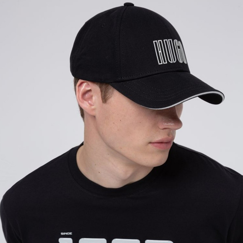 Casquette Hugo boss Men-X 567-4 en twill de coton avec logo brodé de la nouvelle saison