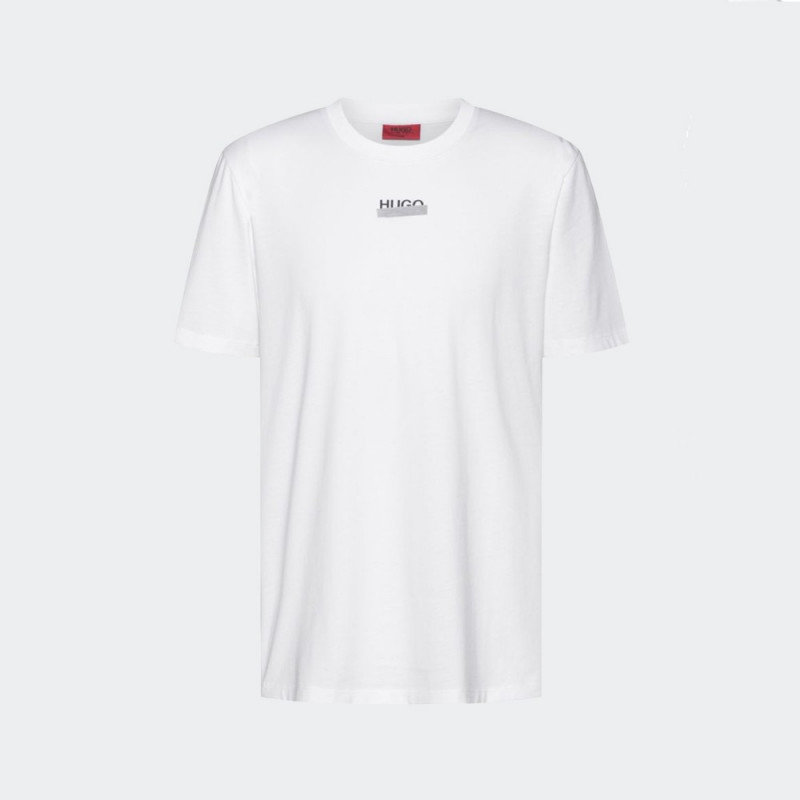 T-shirt Hugo Boss Durned-U204 en jersey de coton avec logo artistique de la nouvelle saison