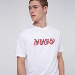 T-Shirt Hugo Boss Dicagolino Blanc