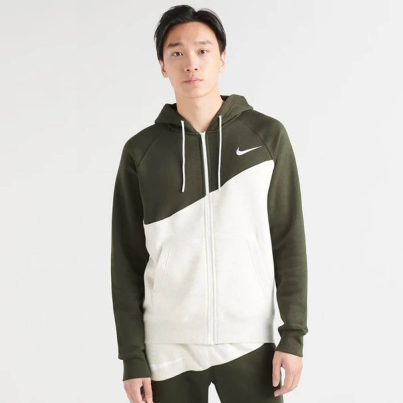 veste nike swoosh vert