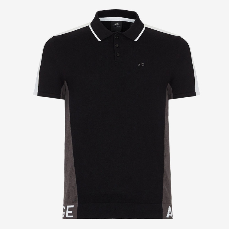 Polo Armani Exchange Noir