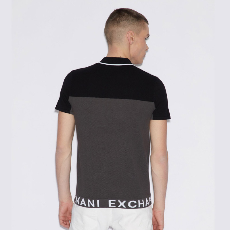 Polo Armani Exchange Noir