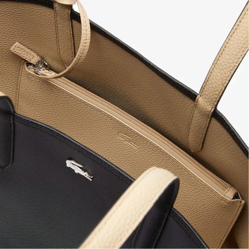 Sac cabas Anna réversible bicolore Lacoste