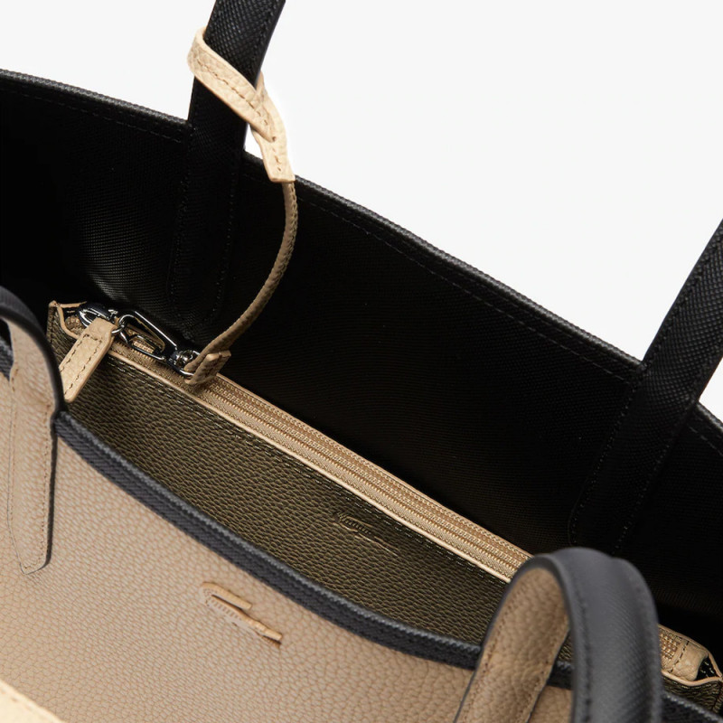 Sac cabas Anna réversible bicolore Lacoste