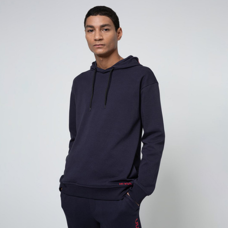 Sweat Capuche Hugo Dayfun211 Bleu Marine