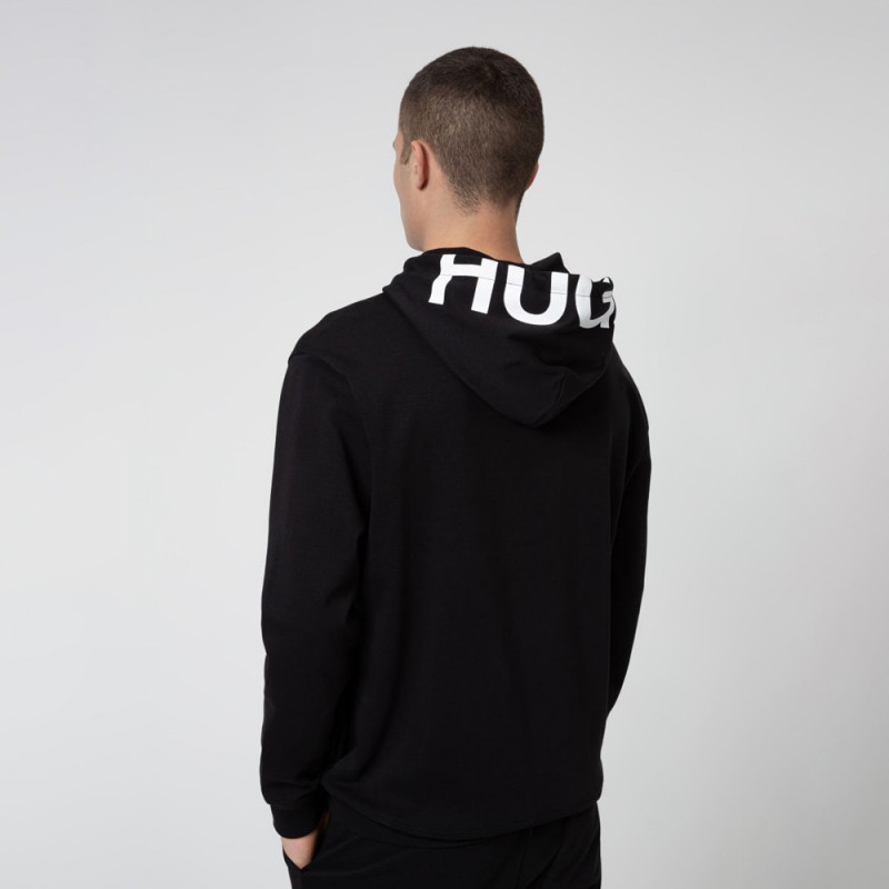 Sweat Capuche Hugo Dayfun211 Noir
