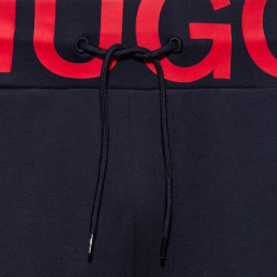 Bas de survêtement DUROS211 Hugo Boss en coton interlock avec logo à la taille