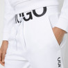 Bas de survêtement DUROS211 Hugo Boss en coton interlock avec logo à la taille