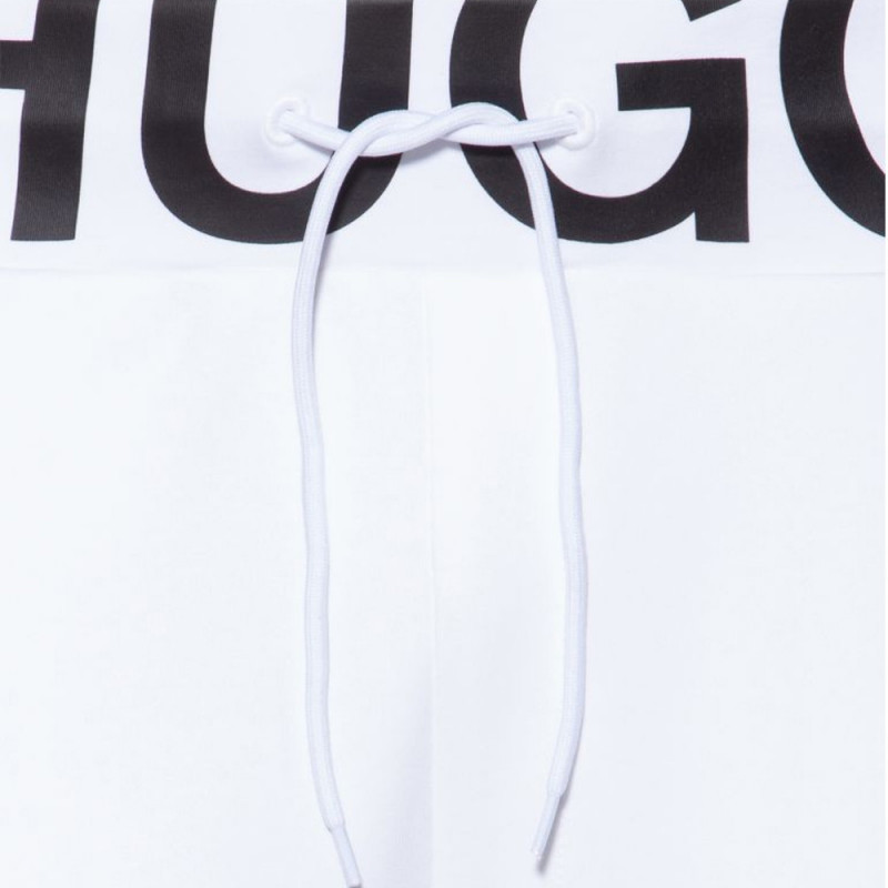 Bas de survêtement DUROS211 Hugo Boss en coton interlock avec logo à la taille