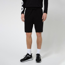 Short Hugo Boss Doshi211 Regular Fit en coton à logo vertical revisité