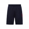 Short Hugo Boss Doshi211 Regular Fit en coton à logo vertical revisité