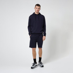 Short Hugo Boss Doshi211 Regular Fit en coton à logo vertical revisité