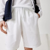 Short Tennis Lacoste SPORT stretch uni blanc