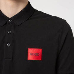 Polo Hugo Boss Dereso Slim Fit en piqué de coton avec patch logo