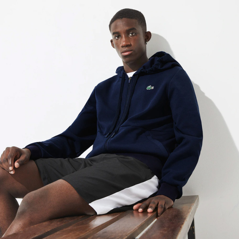 Sweatshirt à capuche Lacoste SPORT avec empiècements en mesh