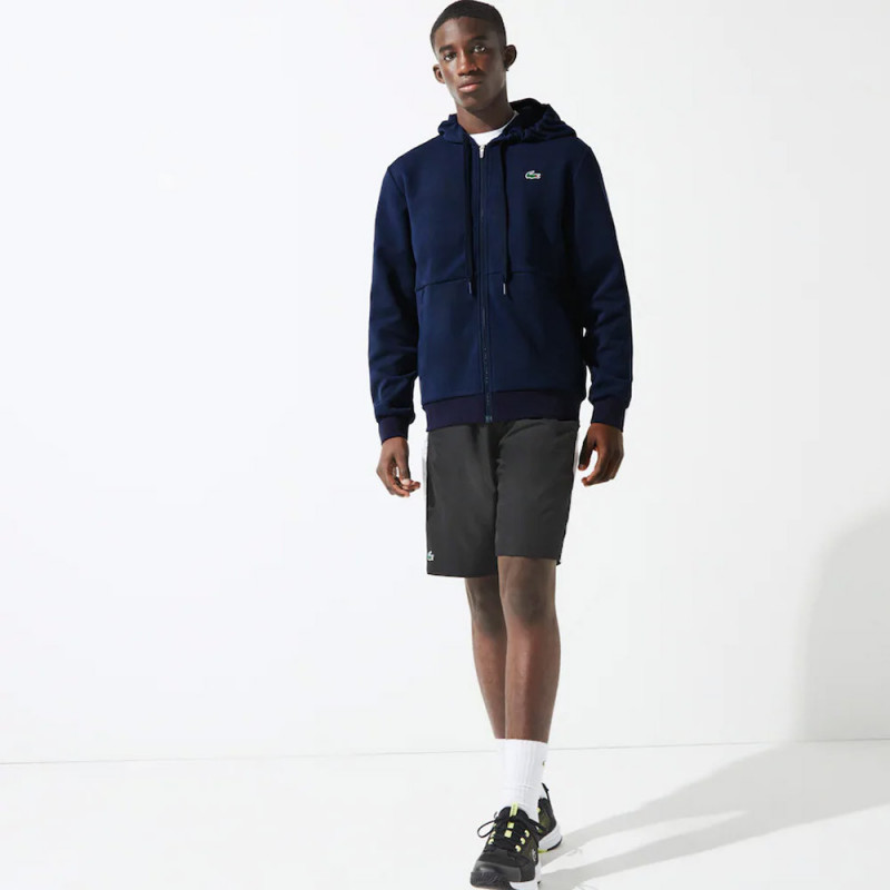 Sweatshirt à capuche Lacoste SPORT avec empiècements en mesh