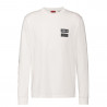 T-shirt Hugo Boss Dochi à manches longues en coton à motif artistique style motard