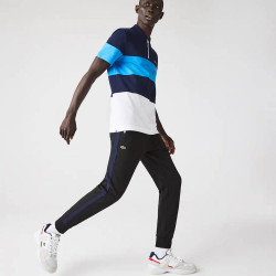 Lacoste Pantalon de jogging en molleton avec détails contrastés Noir -  Vêtements Pantalons Homme 55,94 €