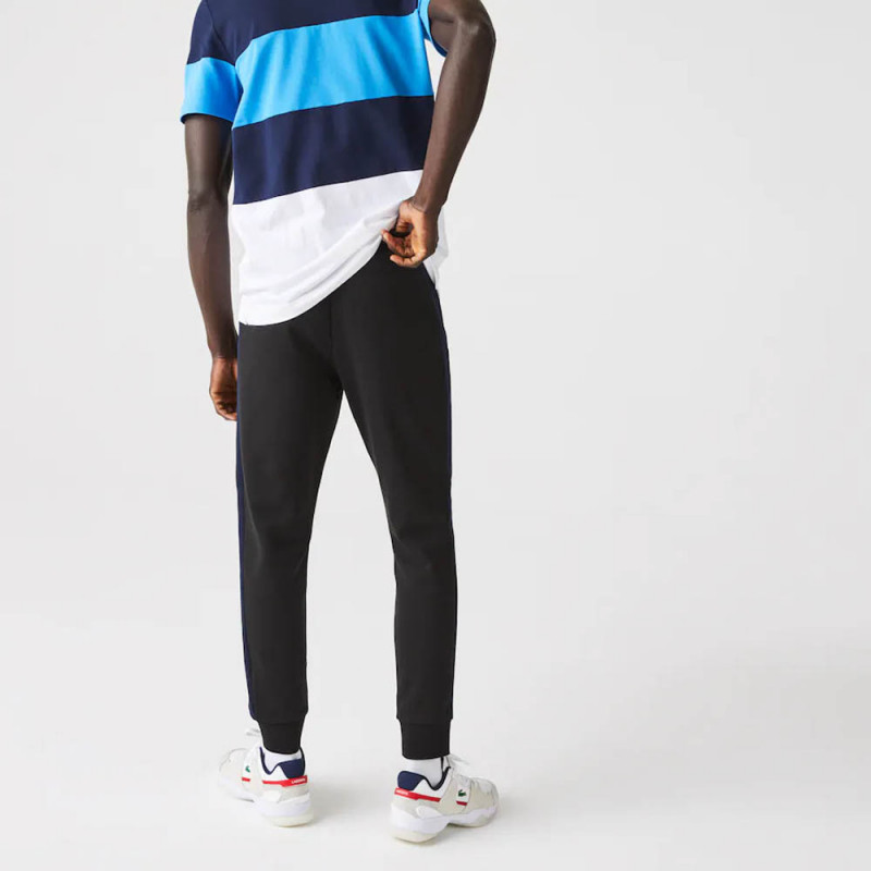 Pantalon de jogging Lacoste en molleton avec détails contrastés
