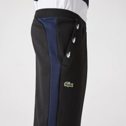 Pantalon de jogging Lacoste en molleton avec détails contrastés