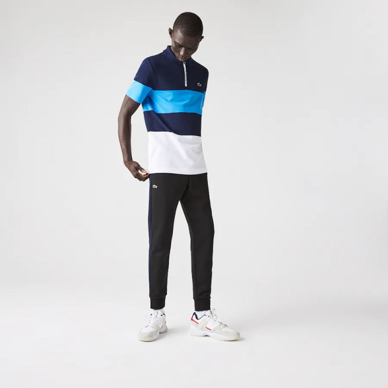 Pantalon de jogging Lacoste en molleton avec détails contrastés