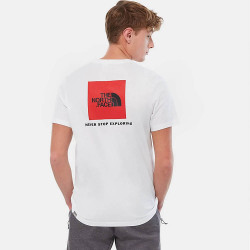 T-shirt The North Face Redbox Blanc