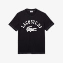 T-shirt Lacoste à col rond en coton imprimé Lacoste 27
