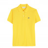 Polo Lacoste Femme Classic Fit  en coton souple Jaune