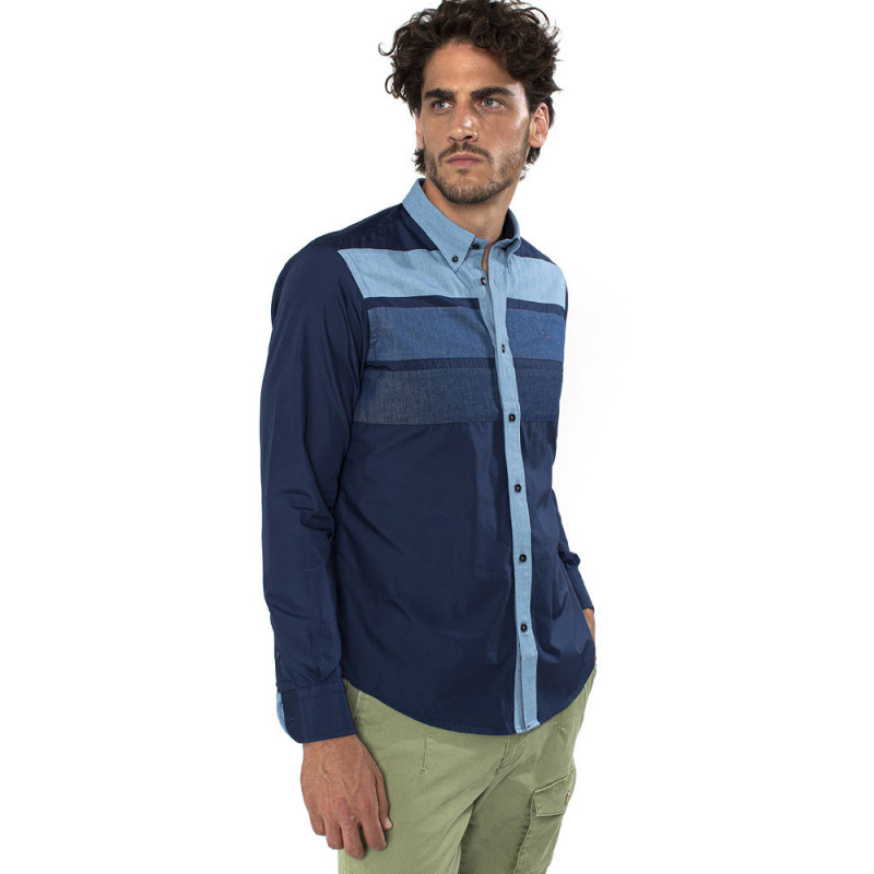 Veste molletonnée avec bande bicolor Harmont Blaine