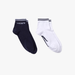 Lot de 2 paires de chaussettes Lacoste SPORT en coton avec logo