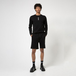 Short Hugo Boss Doolio en coton biologique à logo revisité Noir