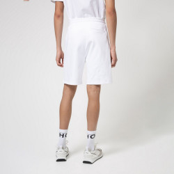 Short Hugo Boss Doolio en coton biologique à logo revisité Blanc