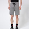 Short Hugo Boss Diz212 Fit en coton avec étiquette logo Gris