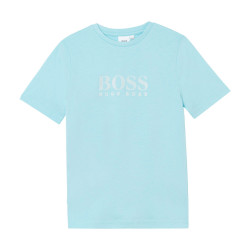 T-shirt Bleu Boss enfant