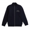 Sweat zippé Boss bleu marine pour enfant