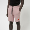 Short de survêtement Diz212 Relaxed Fit en coton rose clair