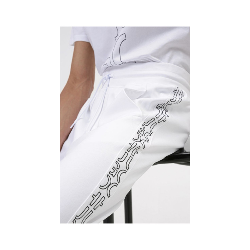 Bas de survêtement Daky213 en coton biologique à logos revisités