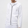 Sweat à capuche HUGO Deerio en coton biologique et logos revisités