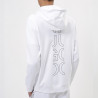 Sweat à capuche HUGO Deerio en coton biologique et logos revisités