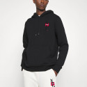 Sweat à capuche Doplin Relaxed Fit en molleton à motif calligraphique artistique