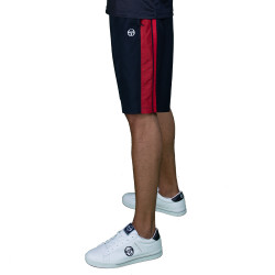 Short Sergio Tacchini Ansley Bleu Marine / Rouge