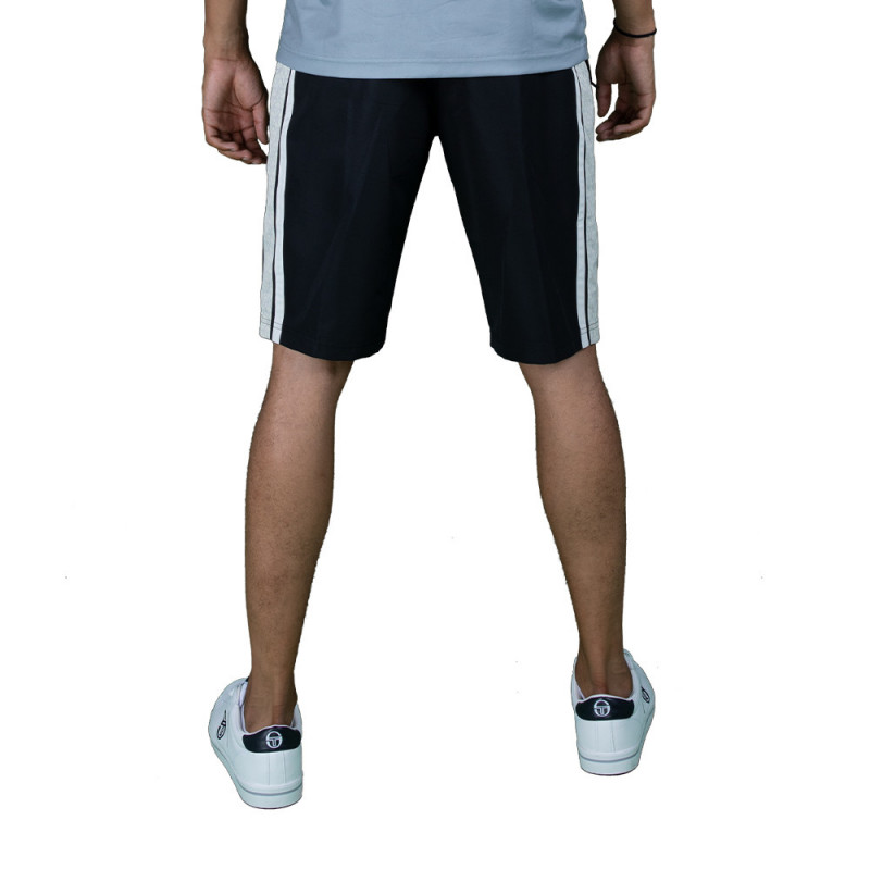 Short Sergio Tacchini Ansley Bleu Marine / Blanc